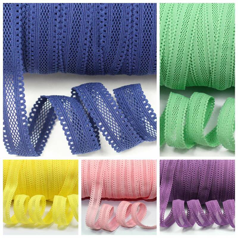 15mm Lace Elastic Ribbon Sewing Elastic Laciness Band Clothing Webbing DIY Accessories