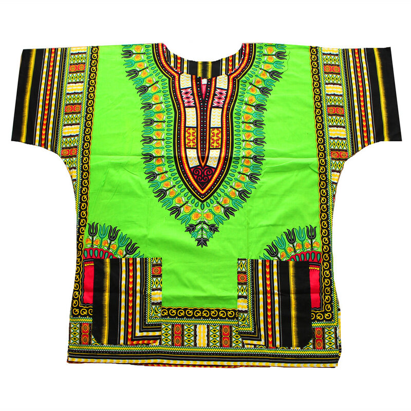 2022 XXXL African Fashion Dashiki Design Floral Dress African Traditional Print Dashiki Dress for Men and Women