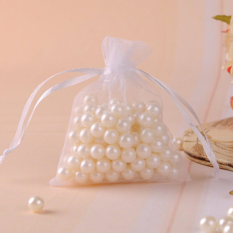 Маленький мешочек для ювелирных изделий 100 шт./лот 7x9 см красочные сумки из органзы для свадебных сувениров и подарков могут быть изготовлены по индивидуальному заказу