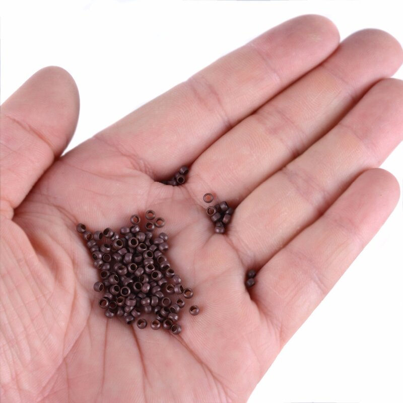 1000pcs 2.5mm Micro Nano Rings For Hair Extensions  Seven Colors Available