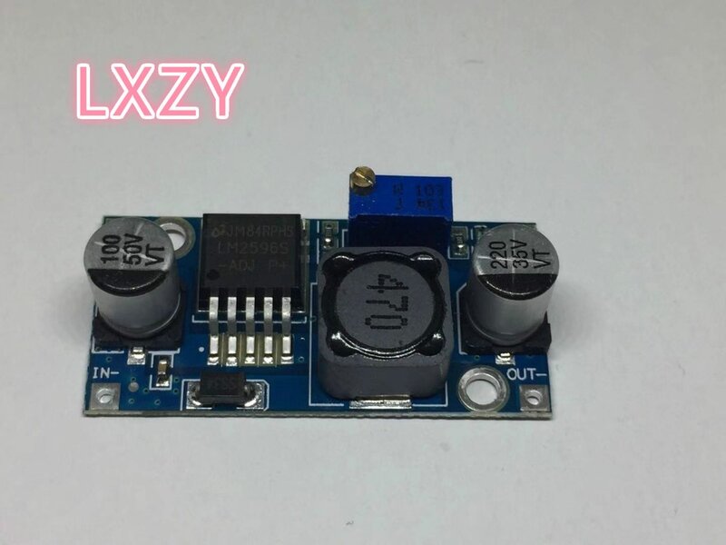 Free Shipping 1pcs LM2596S DC-DC 4.5-40V adjustable step-down power Supply module NEW High Quality LM2596S