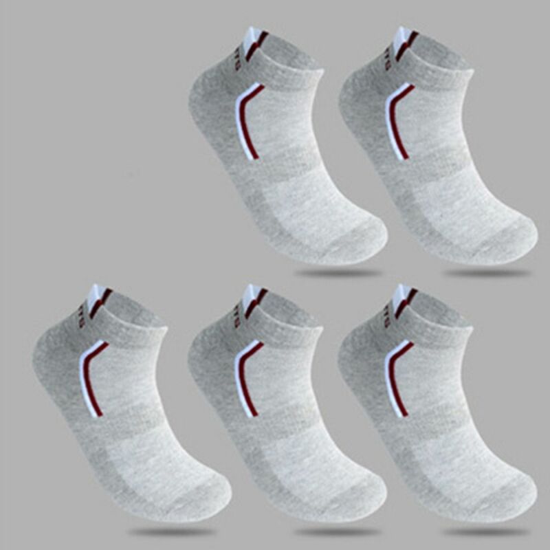 Meias de algodão para homens, meias masculinas de cor sólida, 1 peça, absorve o suor, meias curtas, para primavera e outono
