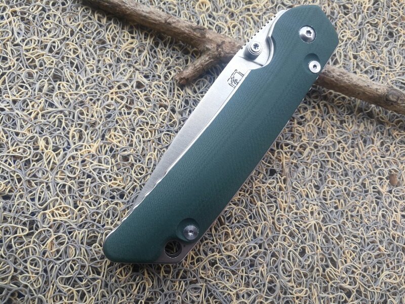 Alta calidad JIAHENG F3 c36 plegable cuchillo de pulido D2 hoja G10 manejar 8 colores al aire libre camping caza herramienta de OEM