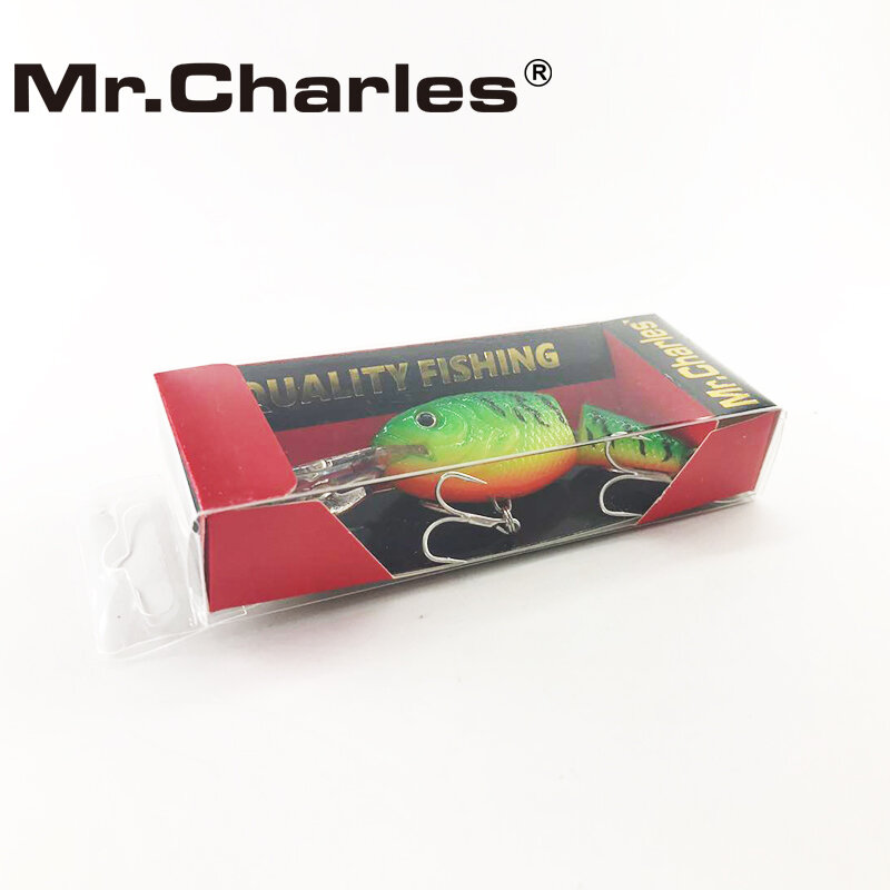 Mr. charles-isca cn52, 60mm/9g, isca dura, sortidas, cores diferentes, alto aço carbono h