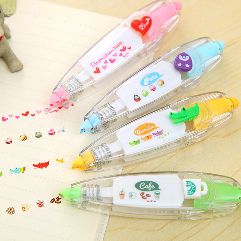Cute correction tape masking Cartoon animal Decoration tapes for diary stickers scrapbooking stationery School supplies A6514