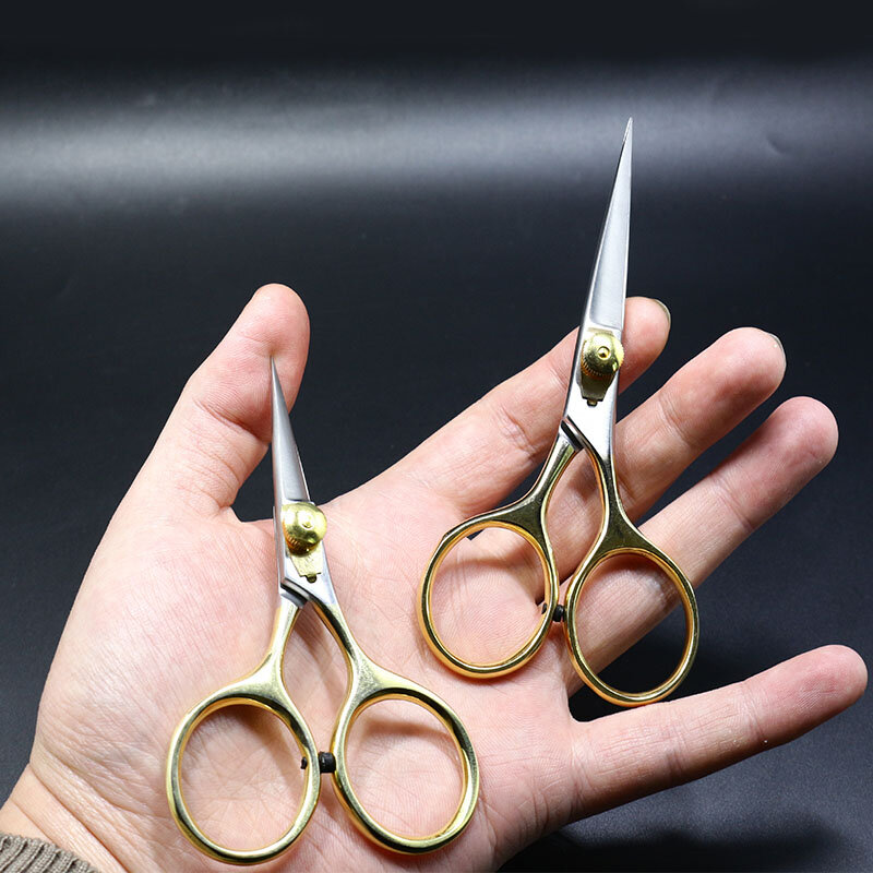super sharp fly tying scissors adjustable tension 4''or 5''first class gold loop razor scissors smooth cutting fly tying tools