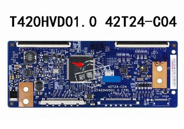 T-COn T420HVD01.0 42T24-C04 Logic Board UNTUK/Terhubung dengan LED46A900 T-CON Menghubungkan Papan