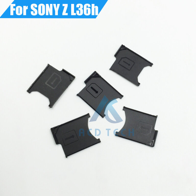 Dower Me-Support de lecteur de carte Micro Sim de remplacement pour Sony Xperia Z, L36H, LT36, C6602, C6603
