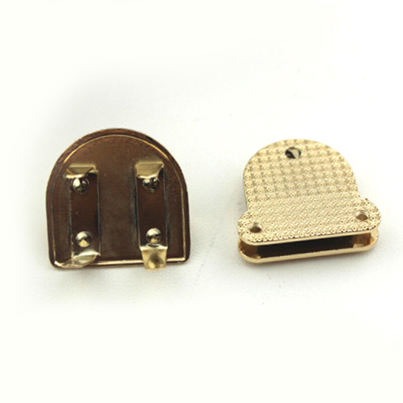 1Pc Langlebig Schnalle Twist Lock Hardware Für Tasche Handtasche DIY Drehen Lock Beutel Verschluss silber Gold Farbe Tasche Zubehör