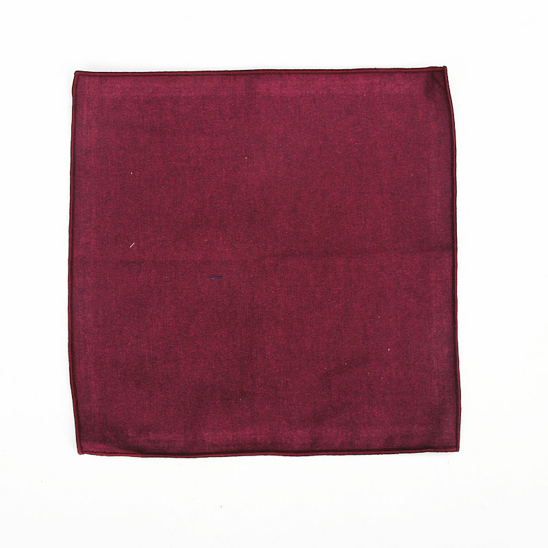 Lenço quadrado de algodão para homens, toalha de peito, cor sólida, preto, rosa e azul, festa de casamento, 25x25cm, 2019