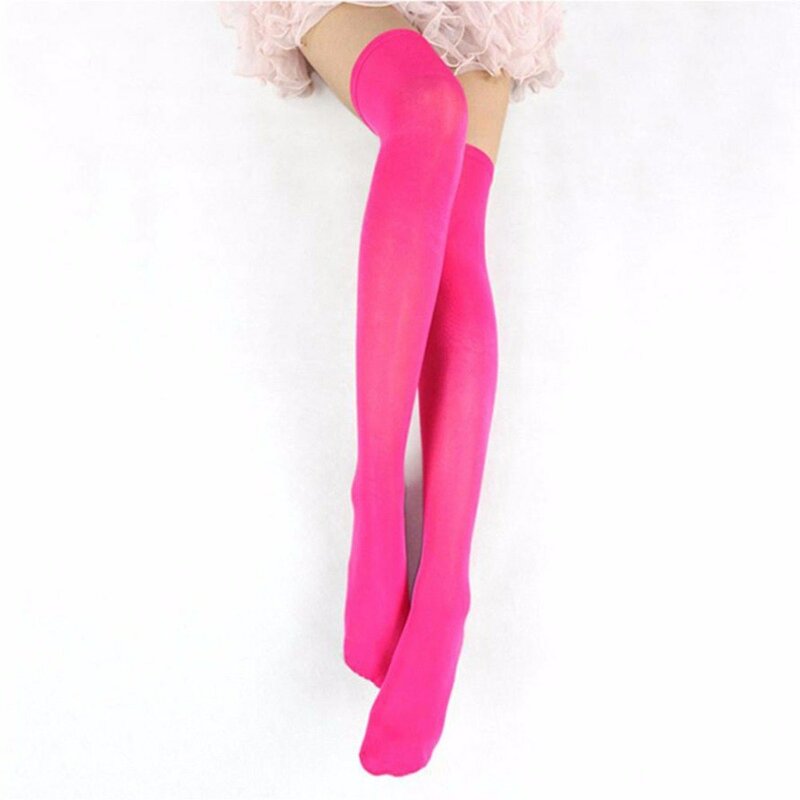 Women Sexy Thigh High Stockings Temptation Stretch Stocking Over Knee Socks Trendy Velvet Collant Femme