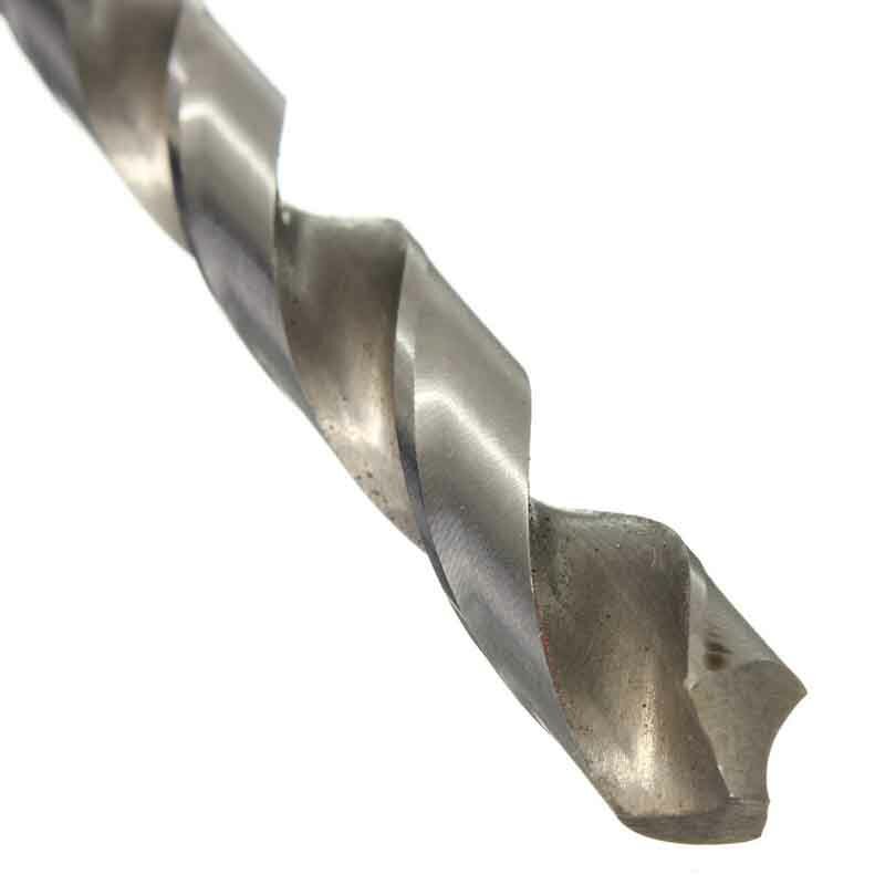 Broca de prata extra longa para brocas elétricas, haste reta Auger, broca torção, extra longa, 350mm de comprimento, 6-12mm de diâmetro