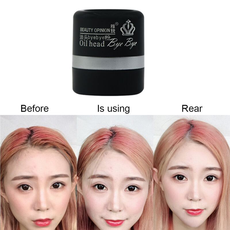 Oily Hair Quick Dry Powder Instantly Hair Styling Fix Hair Greasy with Cleaning Sponge for Laziness People BTZ1 TSLM2