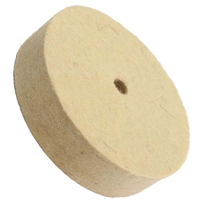 4Inch Wolvilt Polijsten Buffing Wheel Polijstmachine Disc Pad Rotary Tool 100X20Mm Tool Accessoires
