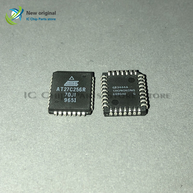 10/PCS AT27C256R-70JI AT27C256R PLCC32 Integrado Chip IC Novo e original