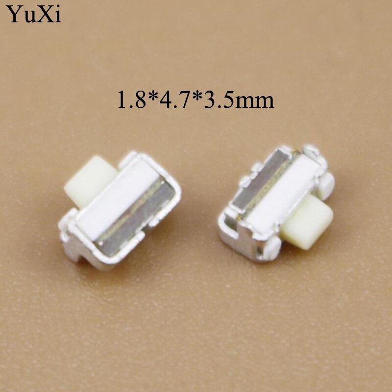 Yuxi 1pcs interruptor de botão de volume para samsung 1.8*4.7*3.5mm