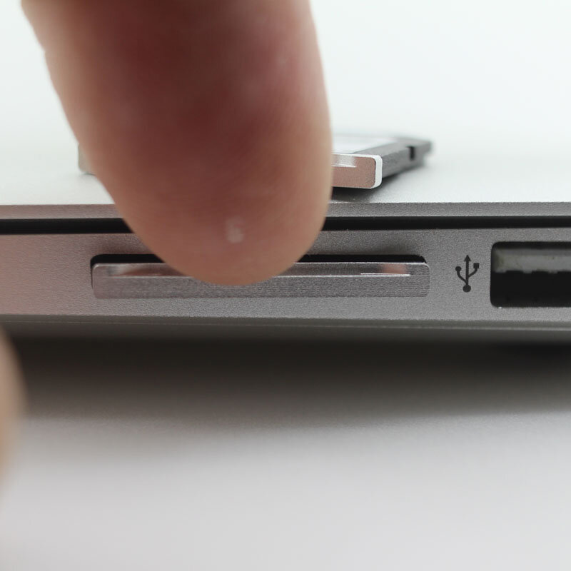 BASEQI adaptateur de carte MicroSD en aluminium, lecteur 103a pour Macbook Air 13 pouces