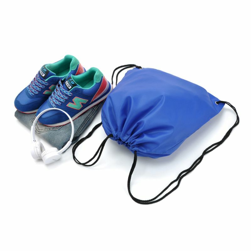 Сумка на шнурке, спортивный водонепроницаемый рюкзак с карманом для мужчин и женщин, студентов