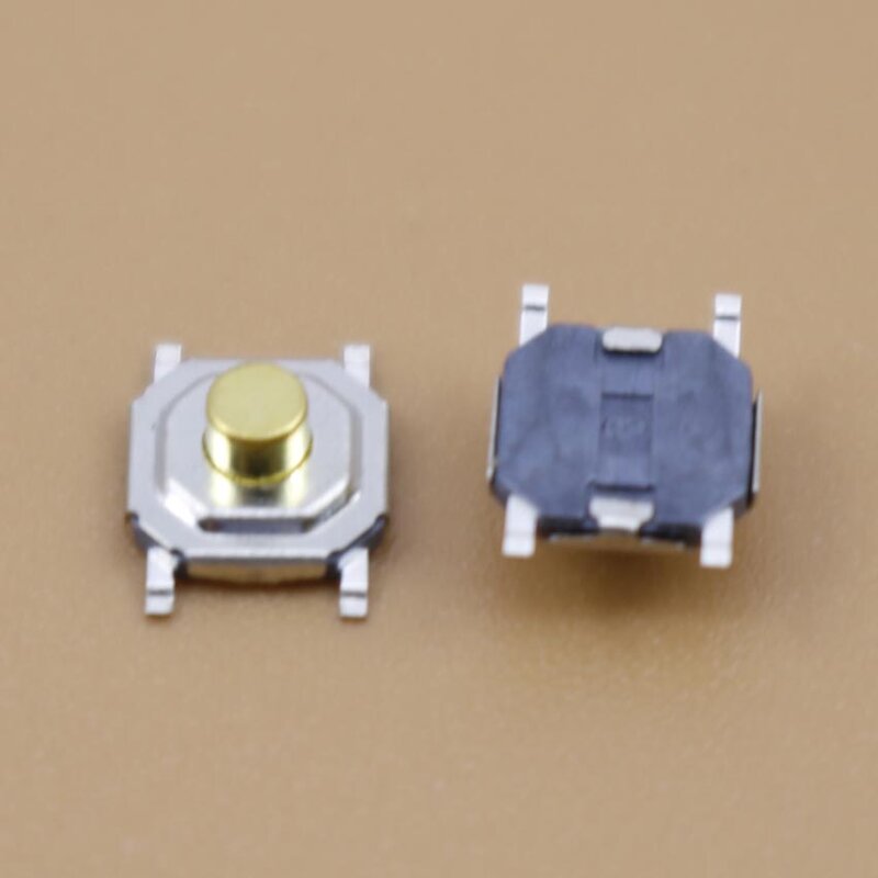 YuXi 4*4*2.5 MM sentuhan tombol switch saklar mikro tembaga kepala kunci 4X4X2.5 Hot grosir