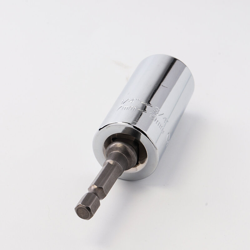 1 conjunto universal ajustável torque chave de soquete catraca conjunto ferramentas manuais chave inglesa ferramenta de mão adaptador broca elétrica