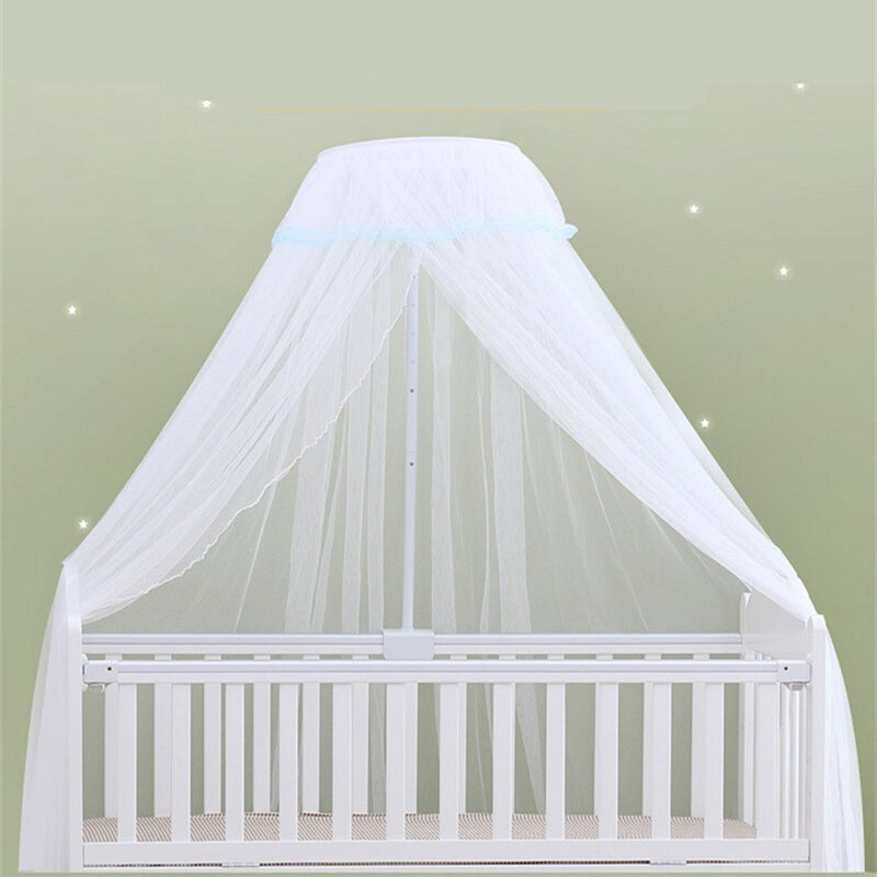 Jaring Nyamuk Tempat Tidur Bayi Musim Panas Berdiri Sendiri Jaring Tempat Tidur Bayi dengan Tempat Tidur Bayi Universal Kanopi Termasuk Tempat Tidur Bayi