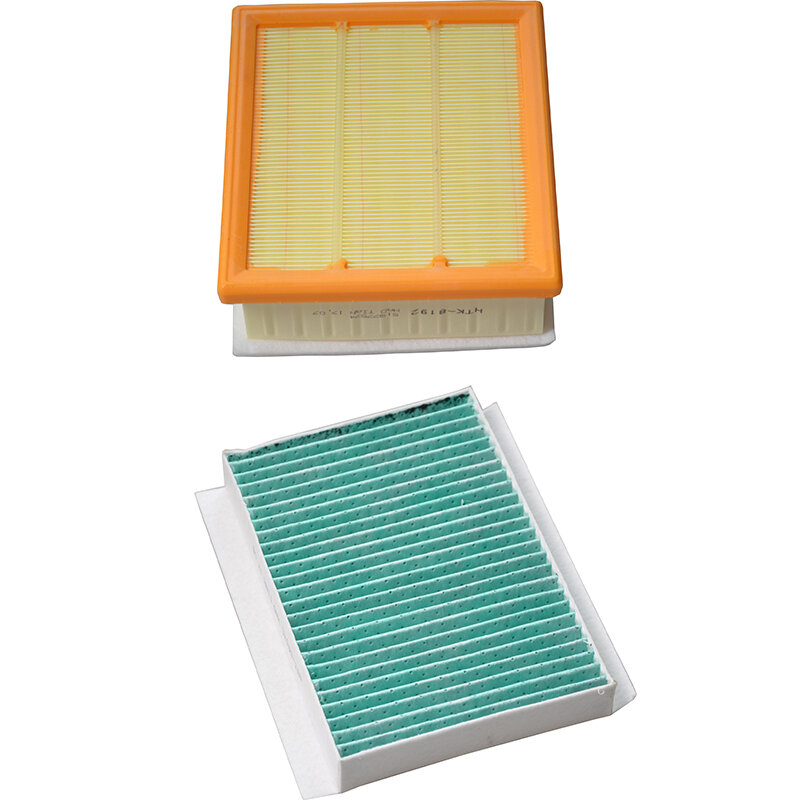 Car Engine Air Filter + Cabin Air Filter Set For Jeep Compass 1.4T 2.4L 2016- Renegade 1.4T 2.0L 2.4L 2016- 51977574 77367847