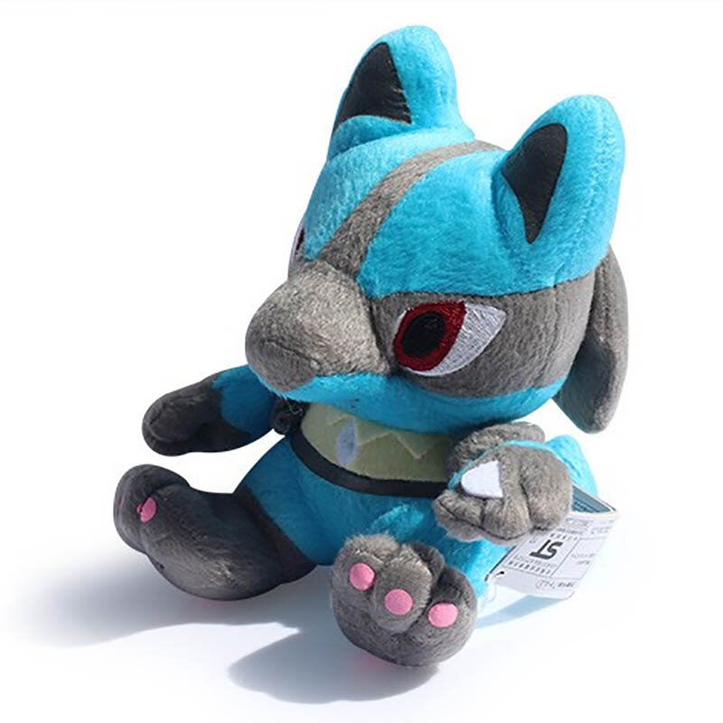 7"18cm Lucario Plush Toy Stuffed Peluche Toys Dolls Gifts For Children Free Shipping