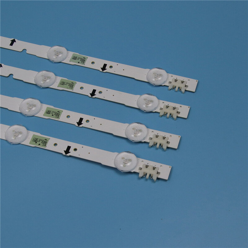 Barras de matriz para samsung com led de 32 polegadas, 4 peças, luz de fundo de tv, faixas de luz de matriz, lâmpadas
