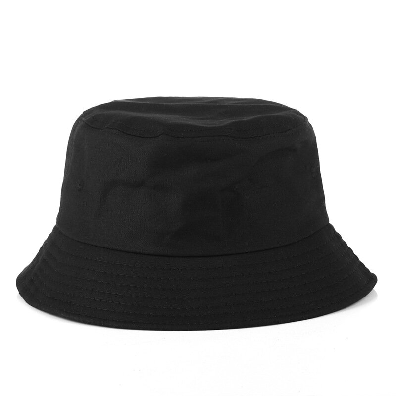 Кольцо Harajuku мужская шляпа-Панама женская k pop bob уличная пляжная шляпа от солнца черная желтая модная Панама Рыбацкая шляпа 2019