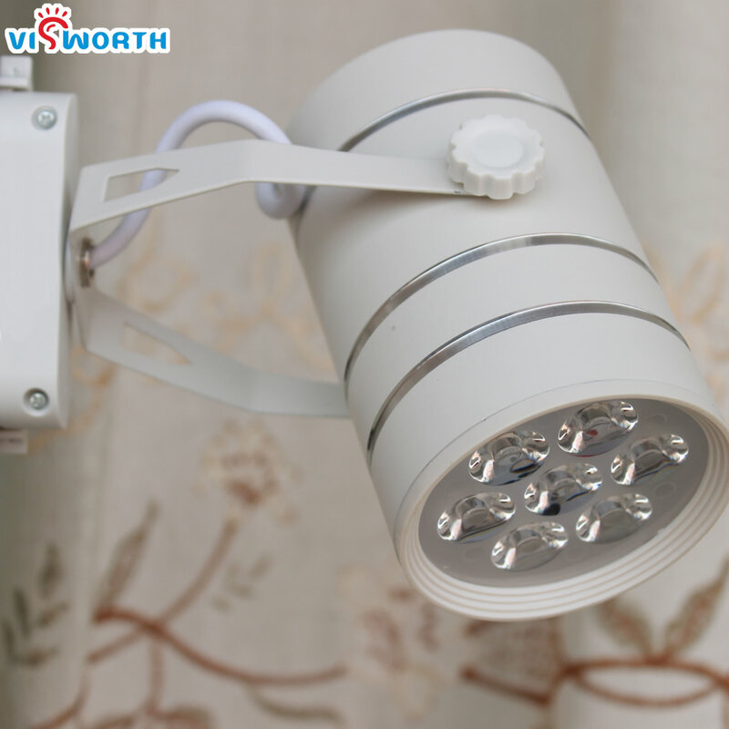 Modern LED Track Light Lamp 7W 9W 12W 15W for Clothing Shop Windows Showrooms Exhibition Spotlight AC 110V 220V 240V Led Bulbs