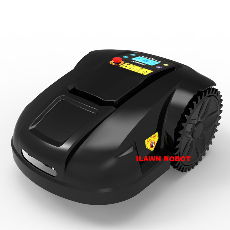 Lawn Robot Mower E1800T with 6.6ah lithium battery,Subarea function,Range Function,Auto Recharged,Schedule