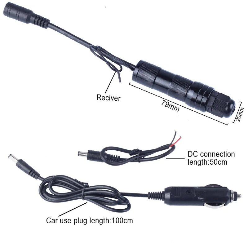 2W DC12V RGB 18key RF remote car use home use car light car bulb side glow fiber optic light illuminator engine