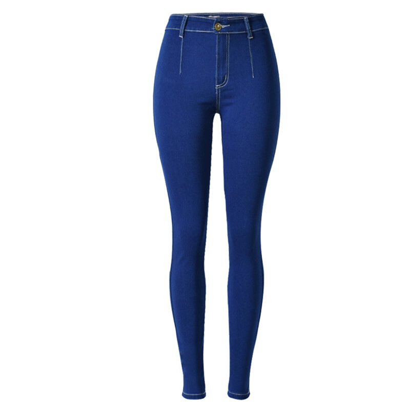 Шикарные Стрейчевые обтягивающие джинсы с высокой талией, сексуальные женские джинсы-карандаш, крутые брюки Fenale, популярные джинсы в уличном стиле