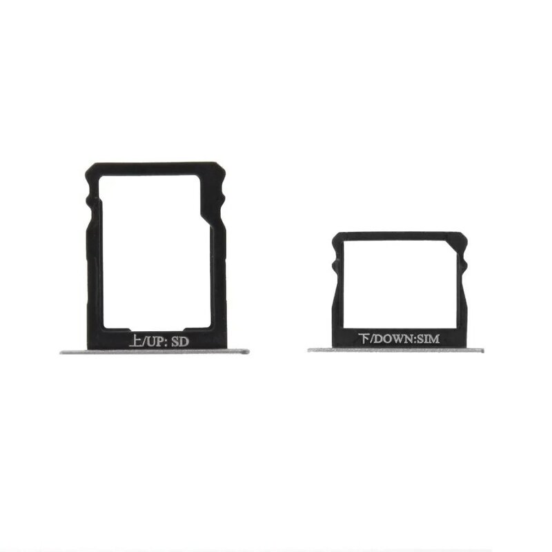 IPartsBuy Baru untuk Huawei P8 SIM Card Tray dan Micro SD Card Tray
