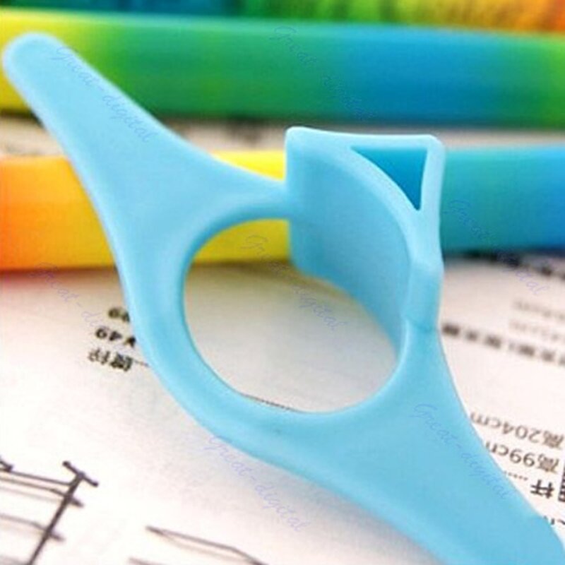 Alta Qualidade Multifuncional Plastic Thumb Book Page Holder Conveniente Book Marker ABS Bookmark