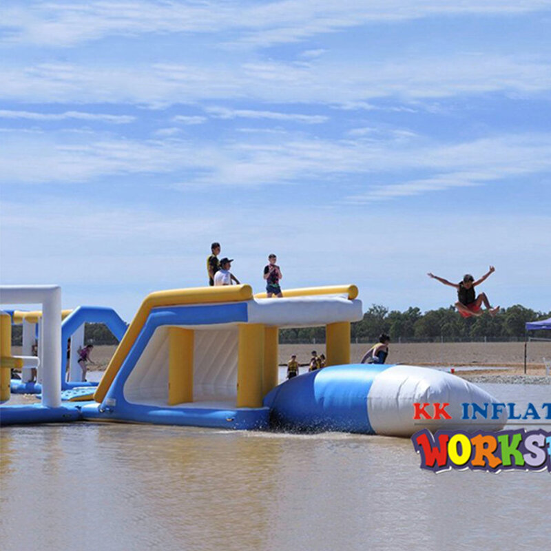 Inflatable Water Games, Floating Island Sport Water Park Equipment