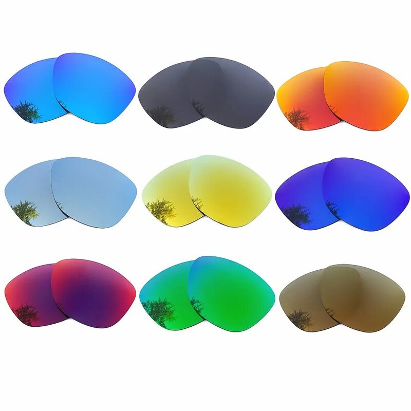 Pazzerby polarizado lentes de substituição para jupiter óculos de sol quadro 100% uva & uvb-várias opções
