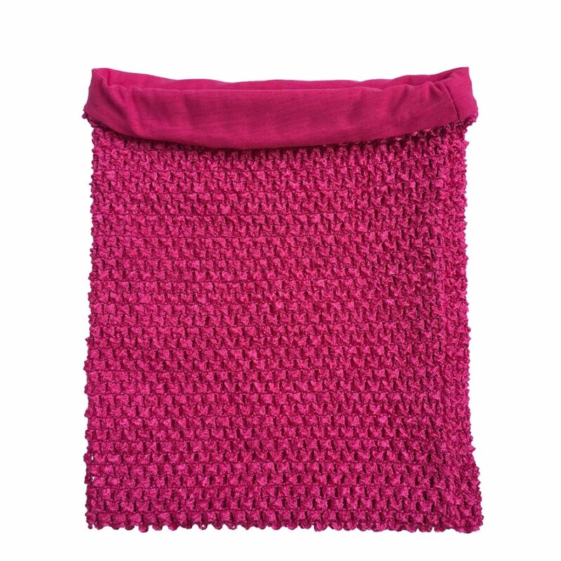 10x12 polegadas de crochê forrado parte superior do tubo de crochê tutu tops para as meninas pettiskirt tutu topos