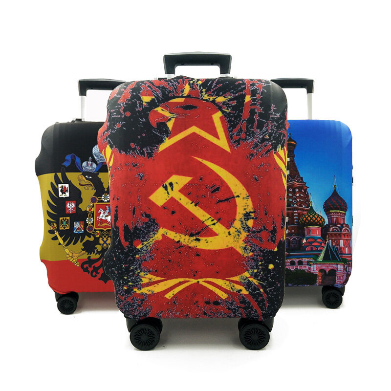Qihp-funda protectora para equipaje de 18 a 30 pulgadas, maleta con ruedas de colores, bolsas elásticas antipolvo, accesorios de viaje