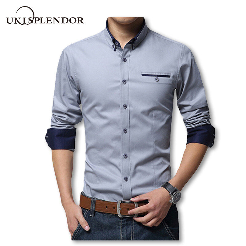 HEFASDM Mens Pure Plus Size Turn Down Collar Short Sleeve Silm Fit Pocket Shirt