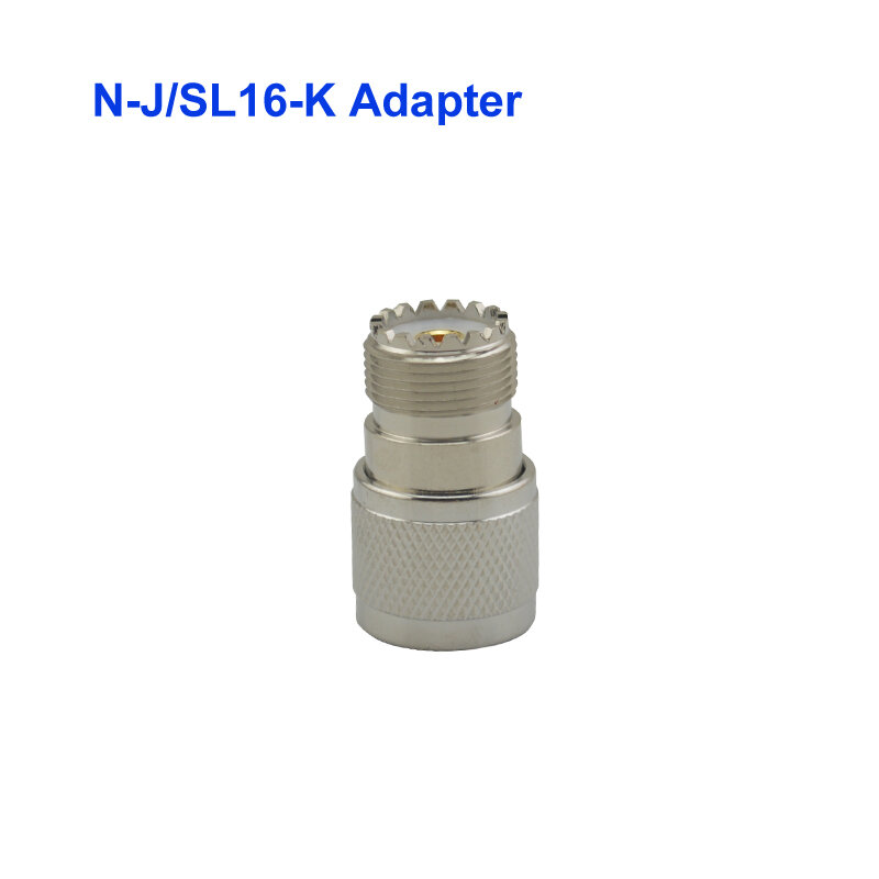 N-J (N Mannelijke)/SL16-K (UHF SO239 Vrouwelijke) jack RF Adapter