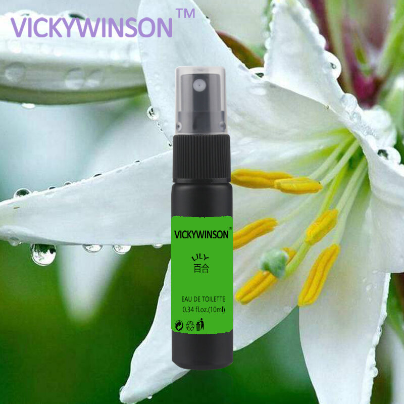 VICKYWINSON Lily-مزيل العرق الكريستالي ، مزيل رائحة الجسم تحت الإبط ، 10 مللي
