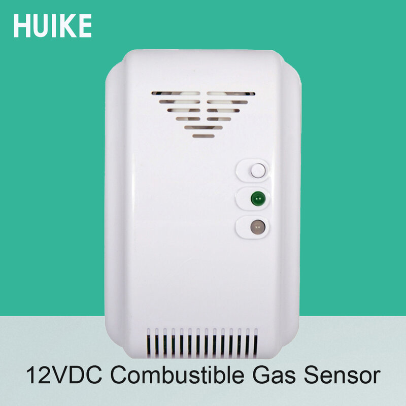 Alarma de seguridad para el hogar, Detector de Gas Natural montado en la pared con cable, Sensor de Gas LPG, CH4, fugas de cocina, 1 piezas