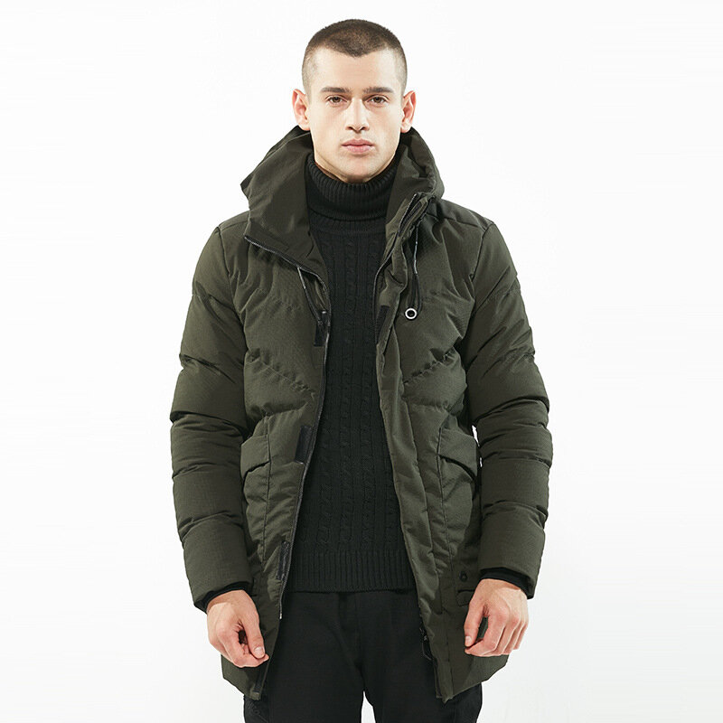 MRMT 2024 Брендовые мужские куртки, хлопковая одежда в длинном разрезе, утепленная куртка, пальто для мужчин, верхняя одежда, одежда