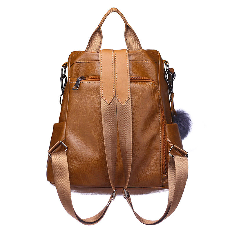 New fashion lady bag anti-theft women backpack 2019 hight quality vintage backpacks female large capacity women's shoulder bags