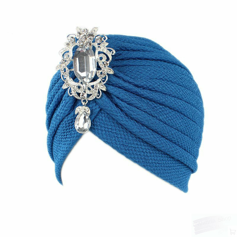 Seksowny sklep moda Pakistan kapelusz z diamentem indyjski stroik odzież dla kobiet muzułmańskie nakrycia głowy