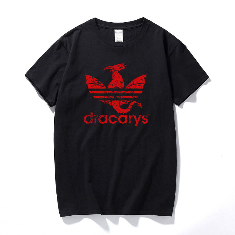 YUAYXEA Dracarys Sport Unisex Adults T-Shirt harajuku Vintage style T shirt Camisetas hombre Tshirt Men Clothing