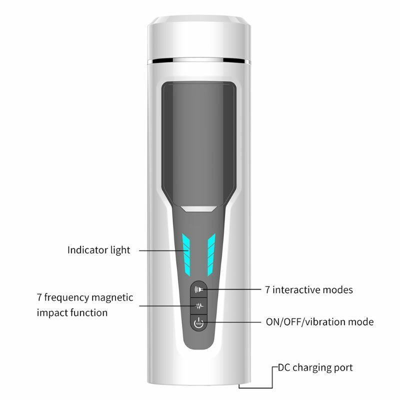 Male Masturbator Thrusting Intelligent Voice Fully Automatic Stroker Electric Masturbation Cup Realistic Vagina Pocket Pussy Vib