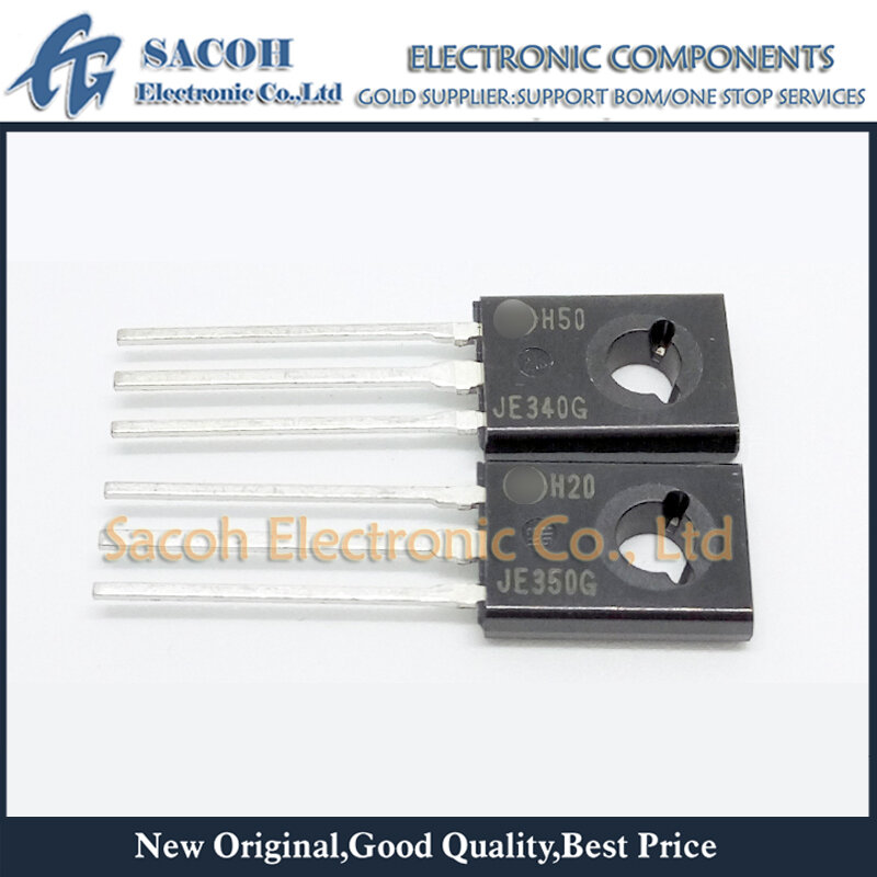New Copy 10Pairs(20PCS) MJE340G MJE340 JE340G + MJE350G MJE350 JE350G TO-126 0.5A 300V COMPLEMETARY SILICON POWER TRANSISTOR
