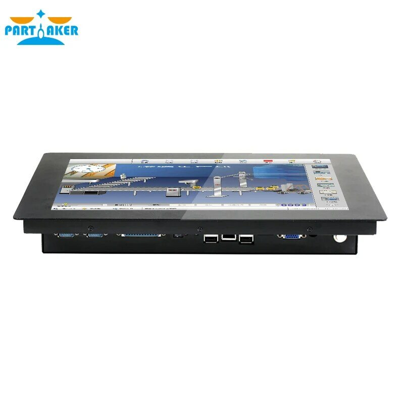 19 inch 10 Point Capacitive Touch Screen 2MM Panel Bay Trail Celeron J1900 Quad Core All in One Embedded PC